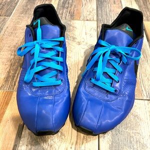 Men’s Nike Shocks Blue Size 12